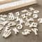 6 Packs: 140 ct. (840 total) 1.5" Punch Cut Wood Script Letters by Make Market®